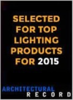 Architectural Record: Selected for Top Lighting Products, 2015